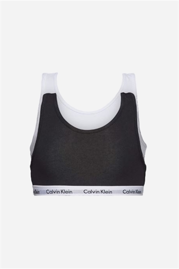 Calvin Klein Bralette - svart/vit